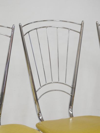 1950s piece
Set of 4 kitchen chairs with...