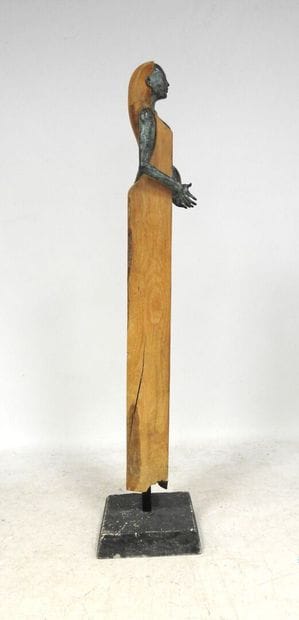 81. N. PAUL - XXeme
L'Egyptienne
Grande sculpture...