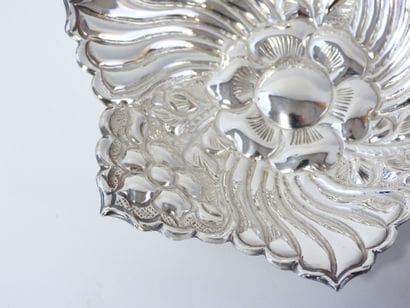 EGYPTE
Paire de vide-poches de forme hexagonale...