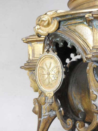 Émile Pierre Eugène HÉBERT (1828-1893)
Pendule...