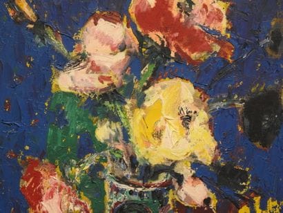 Bernard LORJOU (1908-1986)
Bouquet de fleurs...
