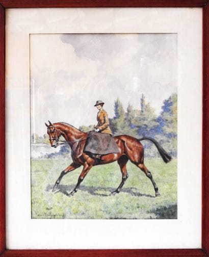 André MARCHAND (1877–1951)
The Amazon.
Watercolor...