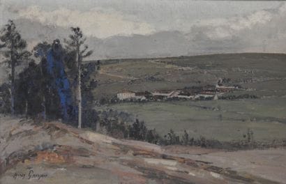 Henri GROSJEAN (1864–1948)
Landscape of Bresse
Oil...