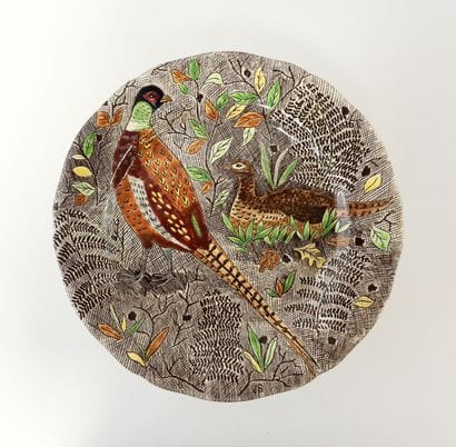 GIEN
Assiette plate en faïence modèle 