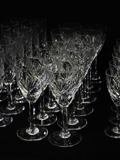 SAINT LOUIS
Partie de service de verres en...