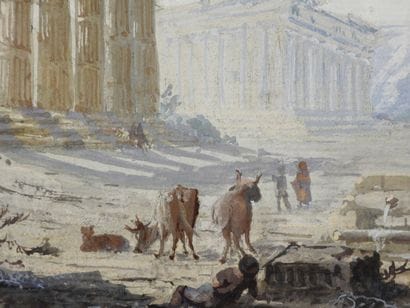 19th-Century French School
Ancient Ruins,...