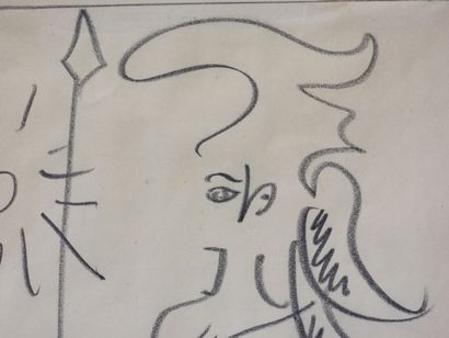 Jean COCTEAU (1889-1963)
Allégorie de la...