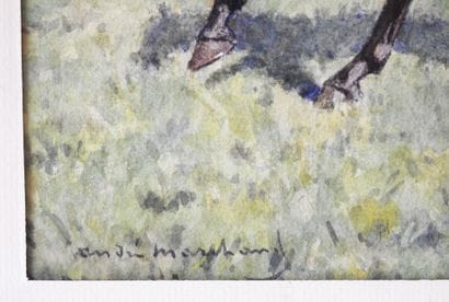 André MARCHAND (1877–1951)
The Amazon.
Watercolor...