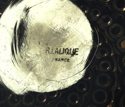 R. LALIQUE - France
Paire de plats de forme...