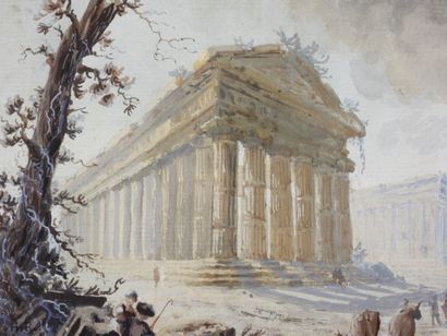 École FRANCAISE du XIXe siècle
Ruines antiques,...