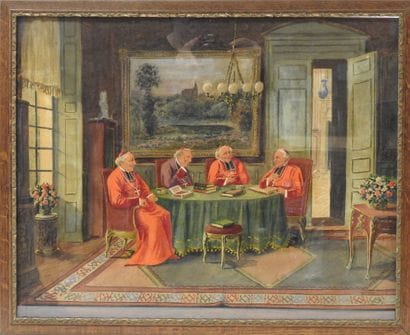 François Joseph GIROT (1873–1916)
Four Prelates...