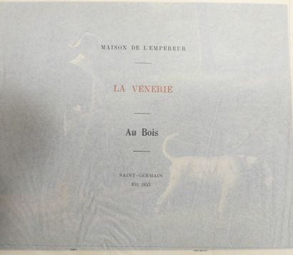 JADIN Emmanuel. La Vénerie 1852-1872. La...
