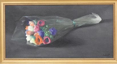 Marcel DUDOUET (1924–1996) 
Bouquet of Anemones
Oil...