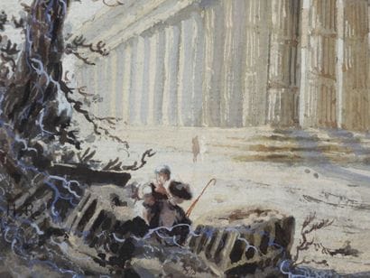 19th-Century French School
Ancient Ruins,...