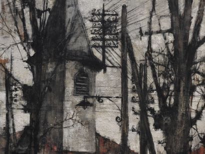 Michel de GALLARD (1921-2007)
La petite église
Huile...