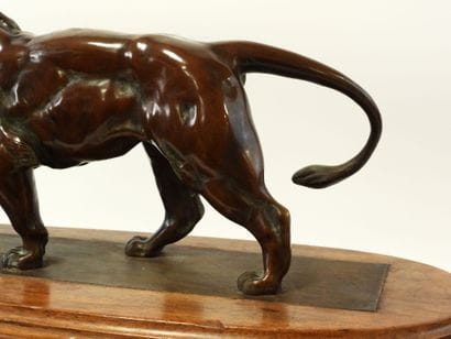 Antoine-Louis BARYE (1796-1875)
Lion marchant.
Épreuve...