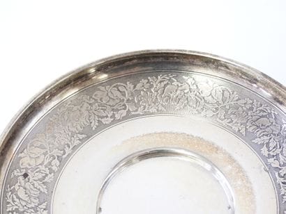 Tasse et sous-tasse en argent poinçon minerve...