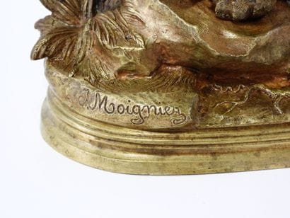Jules MOIGNIEZ (1835-1894)
Combat de moineaux
Épreuve...