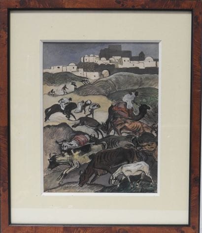 André SUREDA (1870–1930)
Orientalist scene...