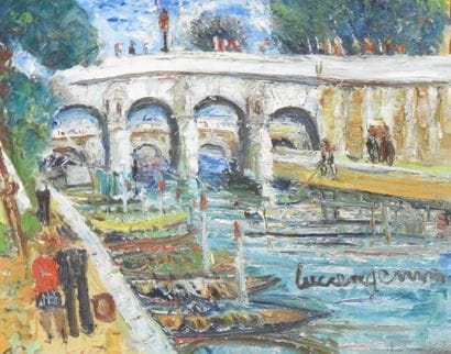 Lucien GENIN (1894-1953)
Ponts sur la Seine...