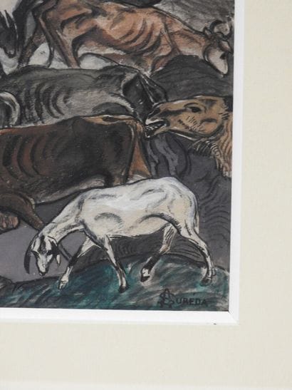 André SUREDA (1870–1930)
Orientalist scene...