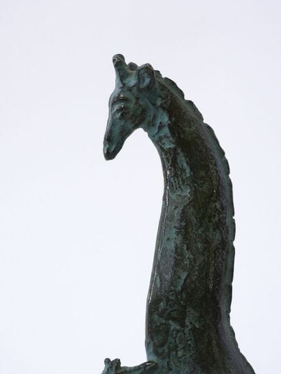 Alberto BAZZONI (1889-1973)
Girafe et son...