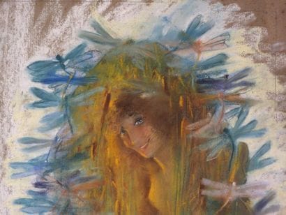 Lucien LÉVY-DHURMER (1865–1953)
Young Dragonfly
Dry...