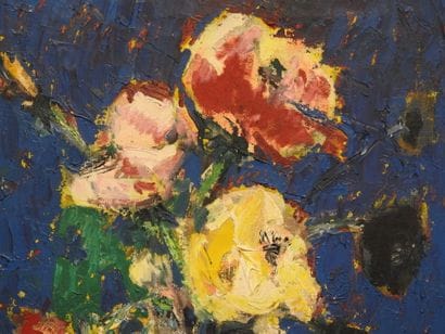 Bernard LORJOU (1908-1986)
Bouquet de fleurs...