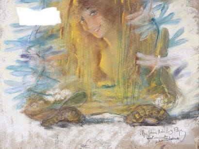 Lucien LÉVY-DHURMER (1865–1953)
Young Dragonfly
Dry...