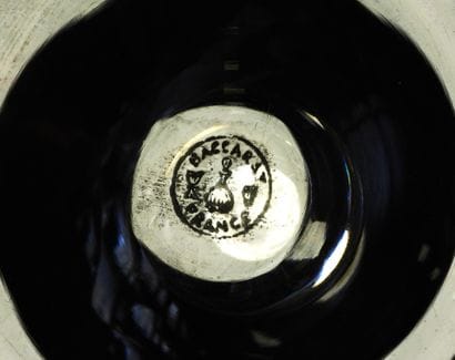 BACCARAT
Partie de service de verres en cristal...