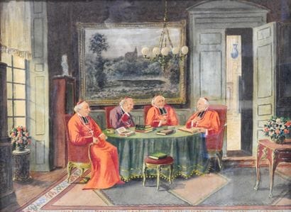 François Joseph GIROT (1873–1916)
Four Prelates...