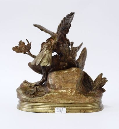 Jules MOIGNIEZ (1835-1894)
Combat de moineaux
Épreuve...