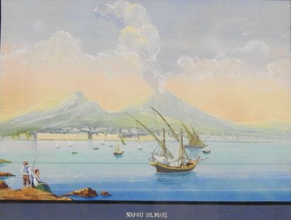 Neapolitan School - 19th century
Isola d'Ischia...