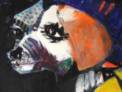 Bernard LORJOU (1908-1986)
Le chien
Huile...