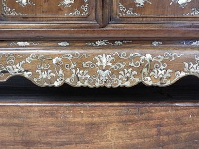 INDOCHINE 
Buffet de forme rectangulaire...