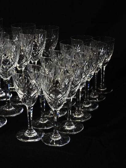 SAINT LOUIS
Partie de service de verres en...