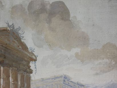 École FRANCAISE du XIXe siècle
Ruines antiques,...