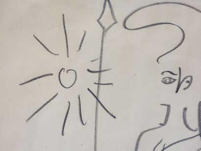 Jean COCTEAU (1889-1963)
Allégorie de la...