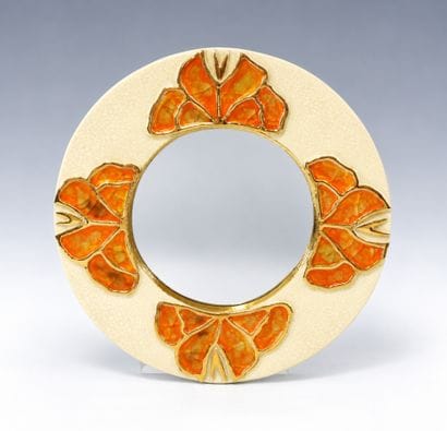 Mithé ESPELT (1923-2020)
Miroir mural circulaire
Faïence...
