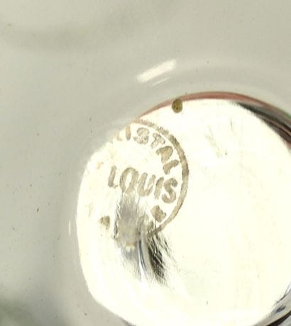SAINT-LOUIS
Suite de 6 verres dits Roemers...