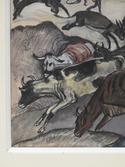 André SUREDA (1870–1930)
Orientalist scene...