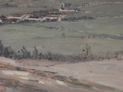 Henri GROSJEAN (1864–1948)
Landscape of Bresse
Oil...