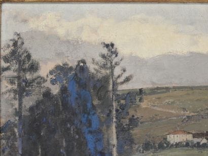 Henri GROSJEAN (1864–1948)
Landscape of Bresse
Oil...
