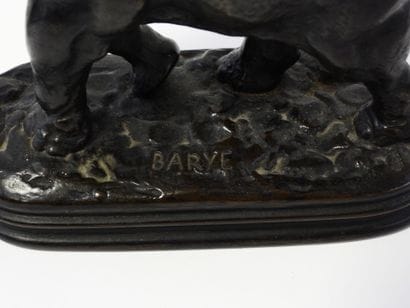 Antoine-Louis BARYE (1796-1875) 
Éléphant...