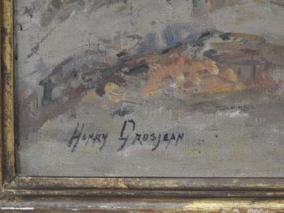 Henri GROSJEAN (1864–1948)
Landscape of Bresse
Oil...