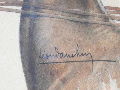 Léon DANCHIN (1887–1938)
Horse’s Head in...