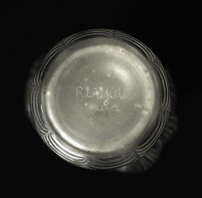 R.LALIQUE - France
Flacon composite en verre...