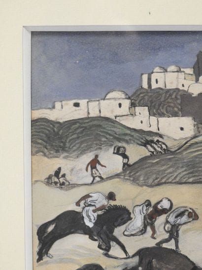 André SUREDA (1870–1930)
Orientalist scene...