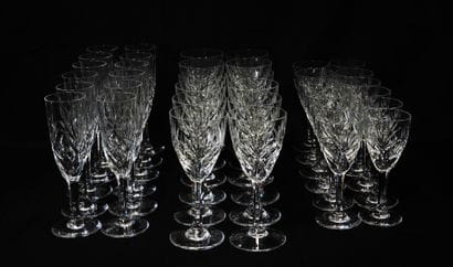 SAINT LOUIS
Partie de service de verres en...