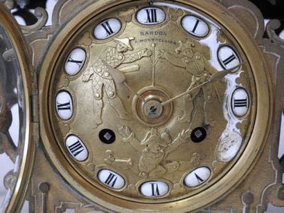Émile Pierre Eugène HÉBERT (1828-1893)
Pendule...